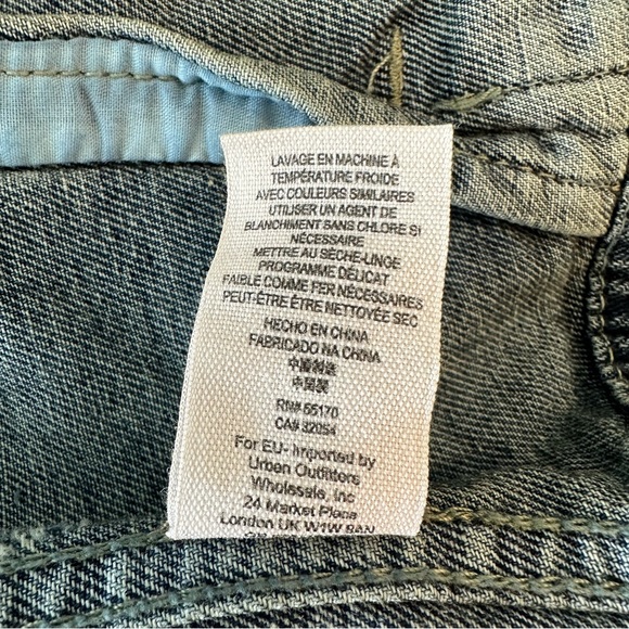 FREE PEOPLE Demin/Gray Jacket ๐ - Picture 12 of 13